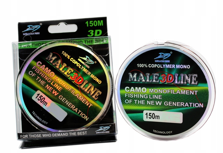 tonąca ŻYŁKA FL 150m 4,45kg 0,14mm CAMOUFLAGE (6)